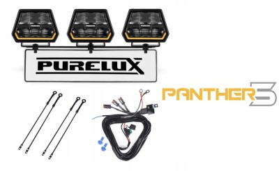 Purelux Panther 5 3x Lampa LED 90W 15cm PowerBoost 6560lm Instalacja uchwyt