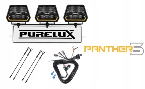 Purelux Panther 5 3x Lampa LED 90W 15cm PowerBoost 6560lm Instalacja uchwyt