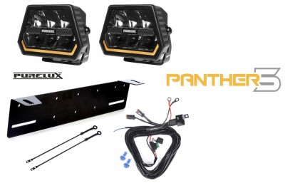 Purelux Panther 5 2x Lampa LED 90W 15cm PowerBoost 6560lm Instalacja uchwyt