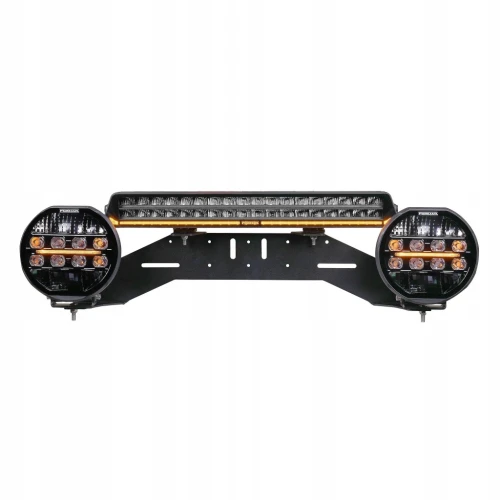 Purelux WRC uchwyt oświetleniowy 4 lampy mocowanie pod tablicę EU Biały