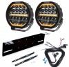 Purelux Ranger 9 2 Lampy LED dalekosiężna ostrzegawcza 12V 24V PowerBoost
