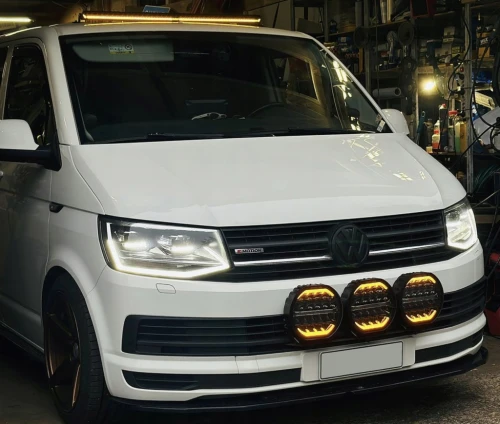 Purelux Ranger 9 2 Lampy LED dalekosiężna ostrzegawcza 12V 24V PowerBoost