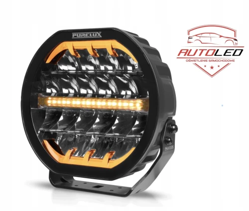 Purelux Ranger 9 Lampa LED dalekosiężna ostrzegawcza 12V 24V PowerBoost