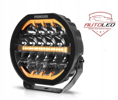 Purelux Ranger 9 3 Lampy LED dalekosiężna ostrzegawcza 12V 24V PowerBoost