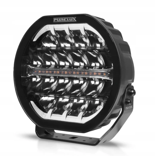 Purelux Ranger 9 3 Lampy LED dalekosiężna ostrzegawcza 12V 24V PowerBoost