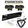 2 X Lampa robocza dodatkowa LED PURELUX Panther Alpha 20 - 10 cm 20W Spot
