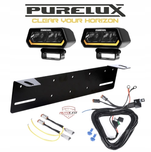2 X Lampa robocza dodatkowa LED PURELUX Panther Alpha 20 - 10 cm 20W Spot