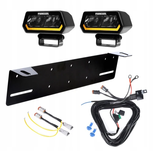 2 X Lampa robocza dodatkowa LED PURELUX Panther Alpha 20 - 10 cm 20W Spot