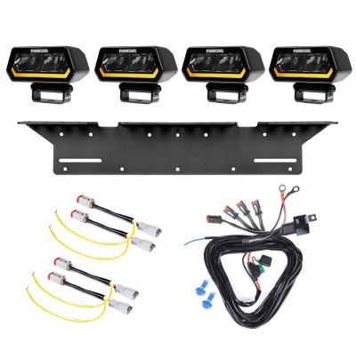 4 X Lampa robocza dodatkowa LED PURELUX Panther Alpha 20 - 10 cm 20W Spot