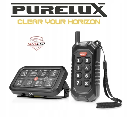 PURELUX Multi-switch Kontroler inteligentny panel sterowania Bluetooth / RF