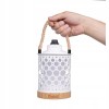 Lampka LED AGGE Radiance 670 lm idealna na camping i do ogrodu Biała