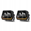 2x PURELUX Panther Alpha 60 lampa LED 12 cm 120W Spot Lampa robocza dodat