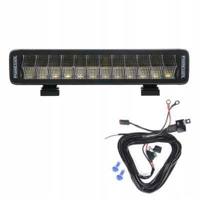 Purelux Terrain 120W lampa LED Bar 36 cm światło robocze proste Ciemne