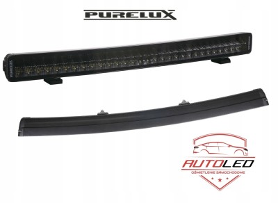 Purelux Terrain 300W lampa LED Bar 81cm światło robocze zakrzywiona Ciemne