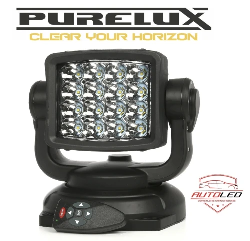 PURELUX RC360 Lampa Robocza LED Zdalnie Sterowana 80W 24 cm Wąska + Pilot