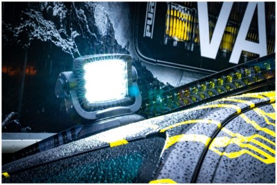PURELUX RC360 Lampa Robocza LED Zdalnie Sterowana 80W 24 cm Wąska + Pilot