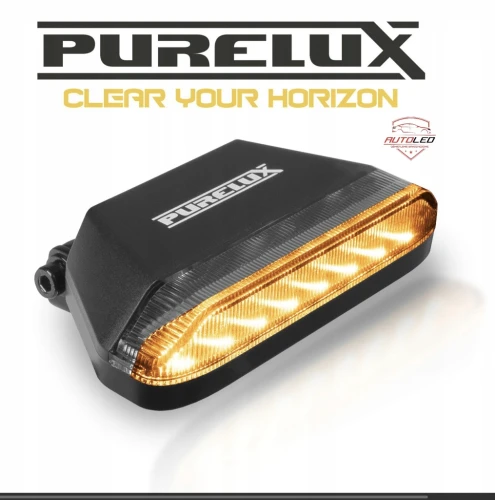 Purelux Radar R65, HS20608, 9–36 V, R65 Class 1, 6 trybów błysku, IP69K