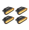 4x Purelux Radar R65, HS20608, 9–36 V, R65 Class 1, 6 trybów błysku, IP69K