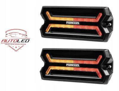 Purelux Panther Core-R Tylne Lampy LED Stop Kierunek Pozycja 12V 24V IP69