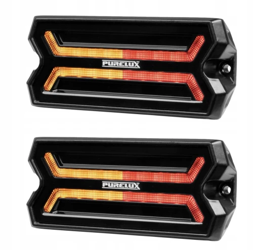 Purelux Panther Core-R Tylne Lampy LED Stop Kierunek Pozycja 12V 24V IP69