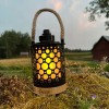 Lampka LED AGGE Radiance 670 lm idealna na camping i do ogrodu Czarna