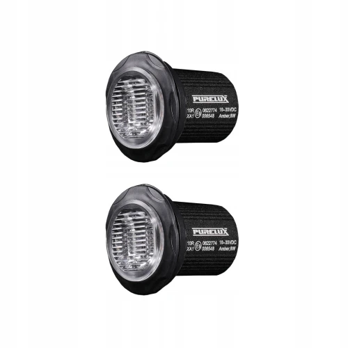 Lampka ostrzegawcza PURELUX Strobe Round - 12/24V / 8W / 36 mm Stroboskop