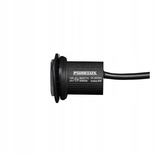Lampka ostrzegawcza PURELUX Strobe Round - 12/24V / 8W / 36 mm Stroboskop