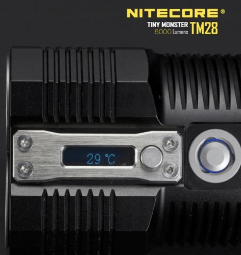 Latarka Nitecore TM28 - 6000 lm / 142 mm / Na 4 Akumulatory