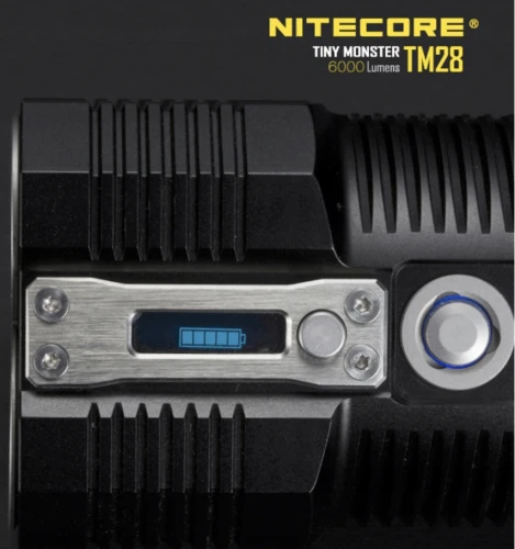 Latarka Nitecore TM28 - 6000 lm / 142 mm / Na 4 Akumulatory