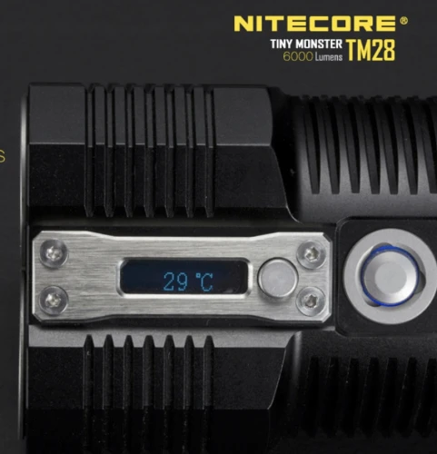 Latarka Nitecore TM28 - 6000 lm / 142 mm / Na 4 Akumulatory