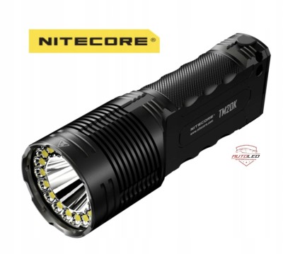 NITECORE TM20K Latarka LED 20000lm 290m Akumulator USB-C IP68 Taktyczna