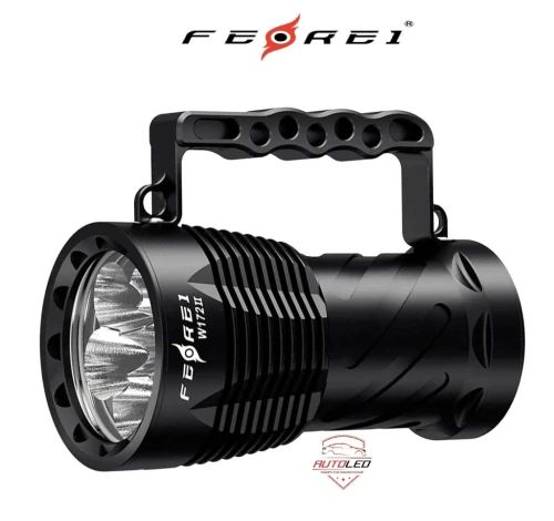 FEREI W172 Latarka Nurkowa LED 5600lm Akumulator Wodoodporna 158mm