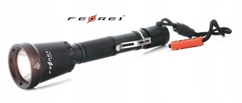 FEREI W158II Latarka Nurkowa LED 2060lm Akumulator 150m IPX8 210mm
