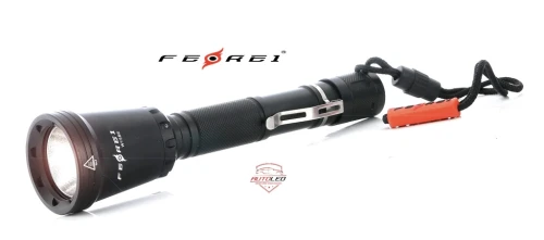 FEREI W158II Latarka Nurkowa LED 2060lm Akumulator 150m IPX8 210mm