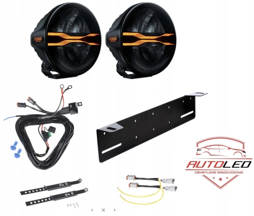 2 X HALOGEN DALEKOSIĘŻNY Strands FOR9T Dragon Drive LED PREMIUM 18 cm 105W