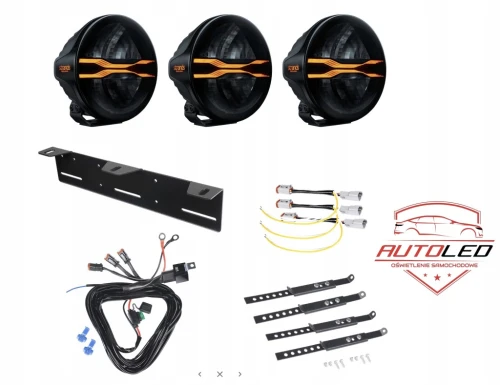 3 X HALOGEN DALEKOSIĘŻNY Strands FOR9T Dragon Drive LED PREMIUM 18 cm 105W