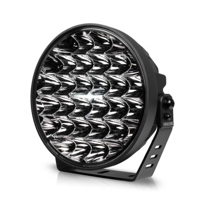 PURELUX 9110 Lampa dalekosiężna LED DRL – 23 cm / 175W okrągła Zestaw WRC