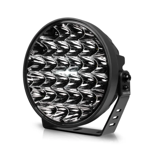 PURELUX 9110 Lampa dalekosiężna LED DRL – 23 cm / 175W okrągła Zestaw WRC