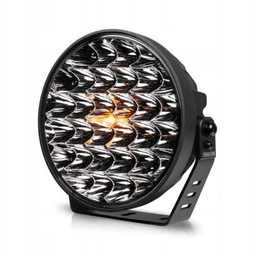 PURELUX 9110 Lampa dalekosiężna LED DRL – 23 cm / 175W okrągła Zestaw WRC