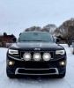 PURELUX 9110 Lampa dalekosiężna LED DRL – 23 cm / 175W okrągła Zestaw WRC