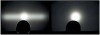 PURELUX 9110 Lampa dalekosiężna LED DRL – 23 cm / 175W okrągła Zestaw WRC