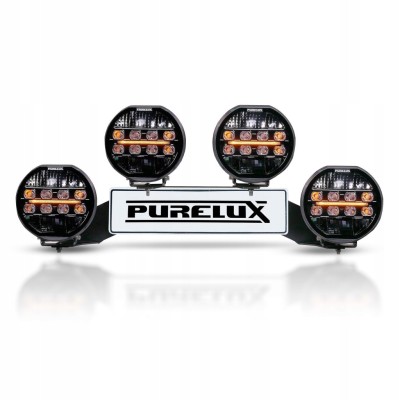 Zestaw lamp LED dalekosiężnych Purelux WRC 7 – 4× 7" | 432W | 26 000 lm