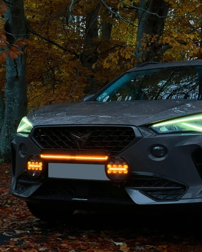 Zestaw lamp dalekosiężnych LED Purelux WRC 4 – 432W | 28 000 lm |Led Bar