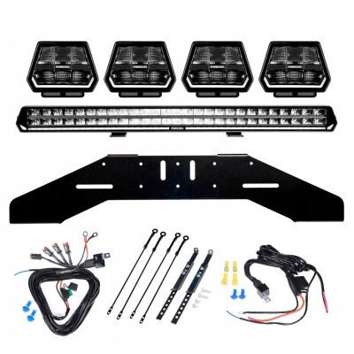 Zestaw lamp LED PURELUX WRC 18, 684W / 48 000 lm - Kompletny zestaw Led Bar