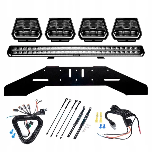 Zestaw lamp LED PURELUX WRC 18, 684W / 48 000 lm - Kompletny zestaw Led Bar