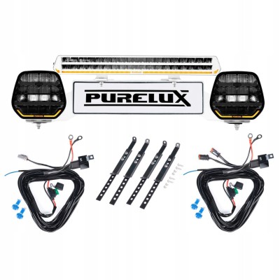 Zestaw lamp LED PURELUX WRC 19, 472W / 30 000 lm - Kompletny zestaw LED BAR