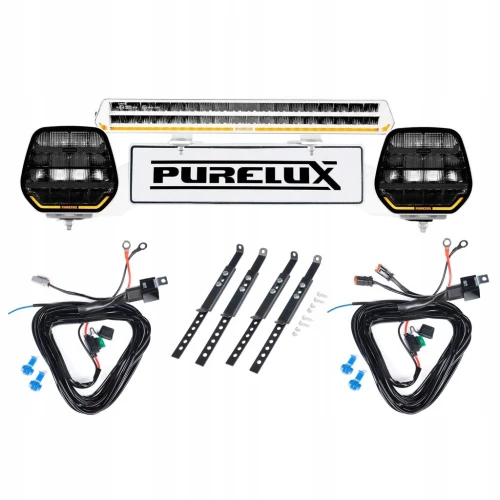 Zestaw lamp LED PURELUX WRC 19, 472W / 30 000 lm - Kompletny zestaw LED BAR