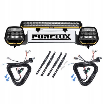 Zestaw lamp LED PURELUX WRC 19, 472W / 30 000 lm - Kompletny zestaw LED BAR