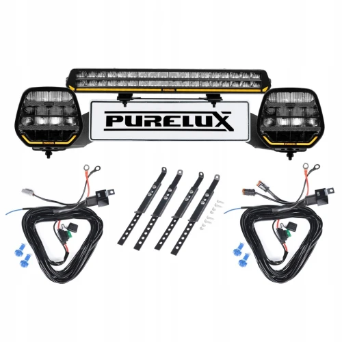 Zestaw lamp LED PURELUX WRC 19, 472W / 30 000 lm - Kompletny zestaw LED BAR