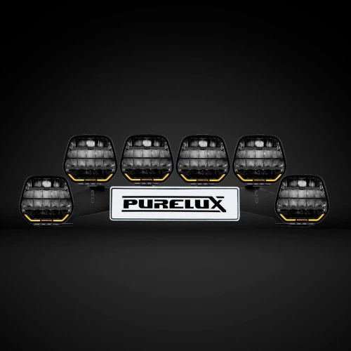 Zestaw lamp LED dalekosiężnych PURELUX WRC 24, 1260W / 73 000 lm OFF Road